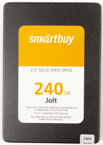 Жесткий диск SSD 2.5" SmartBuy Jolt 240Gb (SB240GB-JLT-25SAT3) фото