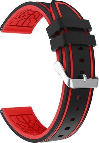 Силиконовый ремешок Bakeey для Samsung Gear S3 / Huawei Watch GT 2 46 мм / Amazfit Stratos 2 / 2S, 22 мм, красный фото