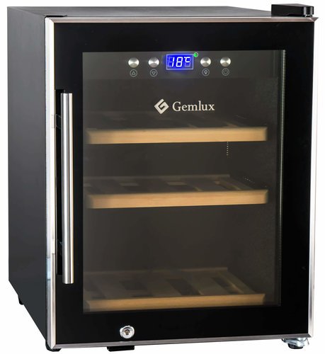 Холодильный шкаф для вина GEMLUX GL-WC-12C черный фото
