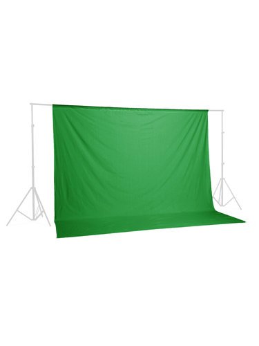 Фон муслиновый Raylab RL-BC01 3*3м зеленый хромакей фото