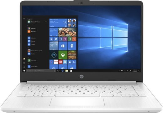 Ноутбук HP 14s-dq2004ur (Intel Pentium 7505 2000MHz/14"/1920x1080/8GB/512GB SSD/Intel Iris Xe Graphics/Windows 10 Home), белый фото
