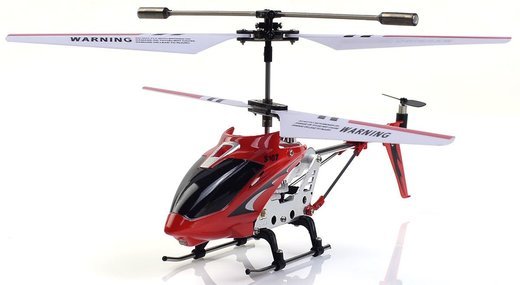 Радиоуправляемый вертолёт Syma S107G, красный фото