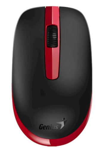 Беспроводная мышь Genius NX-7007, красный/черный фото