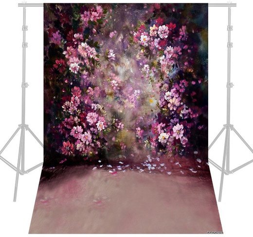 Фон Andoer 1,5 x 2,1 м, цветы фото