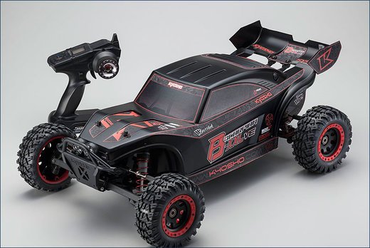 Радиоуправляемая модель Kyosho 1/7 EP 2WD Scorpion B-XXL VE RTR (Black) фото