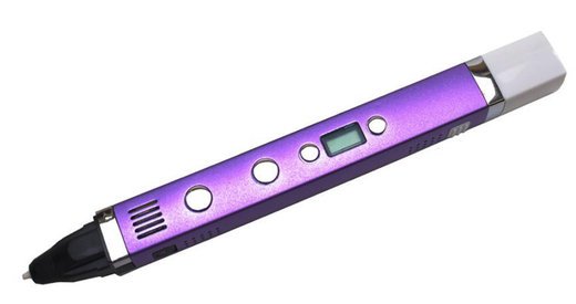 3D ручка Myriwell-3 RP100С с LCD-дисплеем, фиолетовый металлик фото