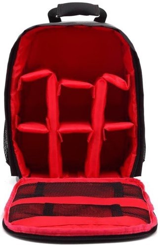 Фоторюкзак для DSLR камеры и аксессуаров, красный фото