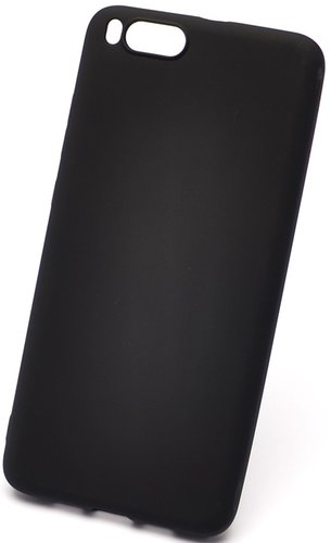 Чехол для смартфона Xiaomi Mi Note 3, Glance, силиконовый матовый софт-тач (черный), TFN фото