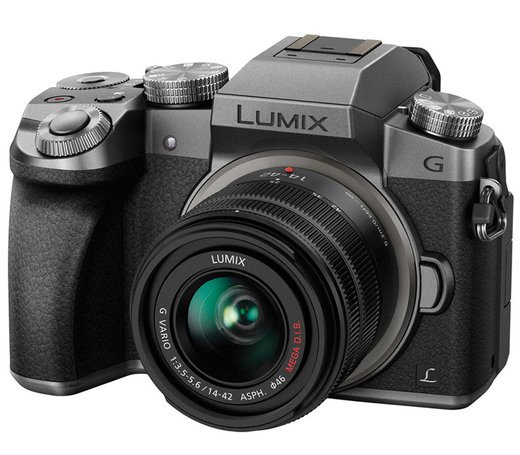 Фотоаппарат Panasonic Lumix DMC-G7 kit 14-42mm серебристый фото