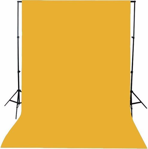 Фон виниловый 1,5 м x 3 м, желтый фото