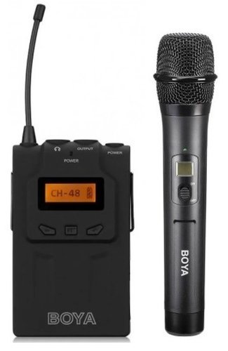 Микрофонная система Boya WM6-K2 репортерская беспроводная фото