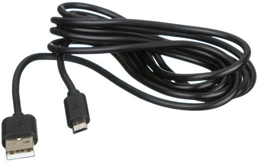 Дата-кабель Red Line USB - micro USB (2 метра), черный фото