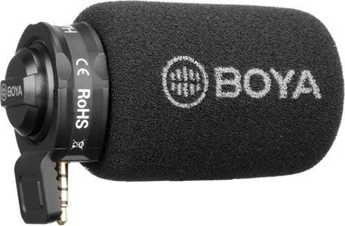Микрофон Boya BY-A7H компактный для смартфонов фото
