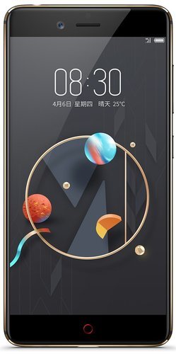 Смартфон ZTE Nubia Z17 mini S 6/64Gb черно-золотистый фото