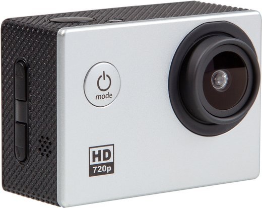 Экшн-камера HD Prolike, серебро фото
