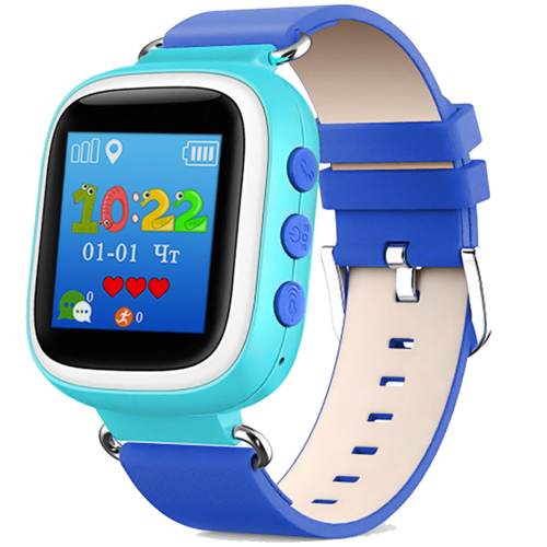 Детские умные часы Smart Baby Watch Q60S, голубые фото