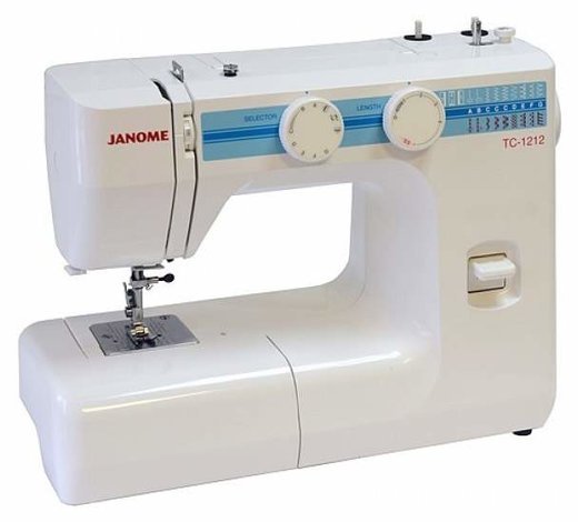 Швейная машина Janome TC-1212 белый фото