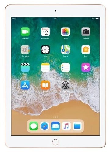 Планшет Apple iPad (2018) 32Gb Wi-Fi Gold (Золотистый) фото