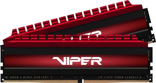 Память оперативная DDR4 16Gb (2x8Gb) Patriot Memory Viper 4 CL16 DIMM PC2400, 3000Mhz, PV416G300C6K фото