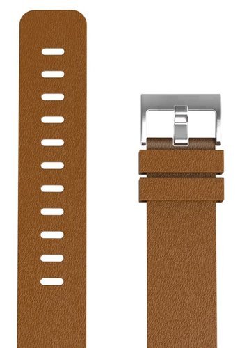 Кожаный ремешок для часов Zeblaze HYBRID / Zeblaze VIBE LITE, 20 мм, оранжевый фото