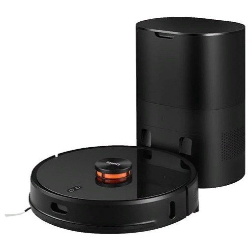 Робот-пылесос Lydsto R1 с базой самоочистки, чёрный фото