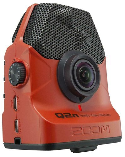 Видеорекордер Zoom Q2n/R красный фото