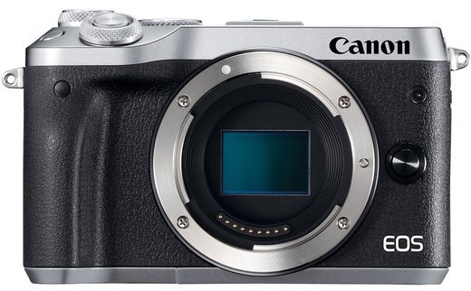 Беззеркальный фотоаппарат Canon EOS M6 Mark II Body серебро фото