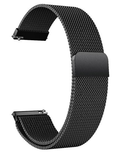 Ремешок Bakeey для часов Amazfit GTR 47mm нержавеющая сталь, черный фото
