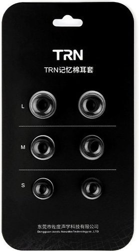 Абашюры Trn с эффектом памяти, 3 пары, черный фото