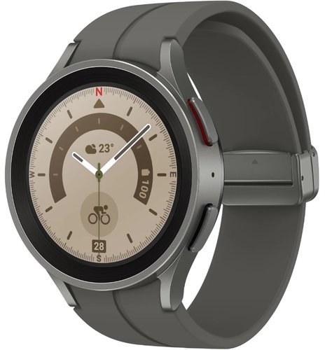 Умные часы Samsung Galaxy Watch5 Pro (Titan), серый фото