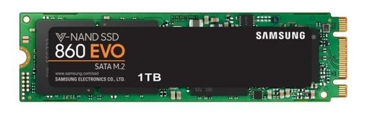 Жесткий диск SSD M.2 Samsung 860 Evo 1Tb ((MZ-N6E1T0BW) фото