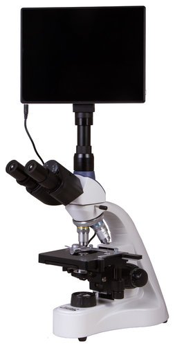 Микроскоп цифровой Levenhuk MED D10T LCD, тринокулярный фото