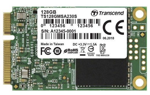 Жесткий диск SSD M.2 Transcend 128Gb (TS128GMSA230S) фото