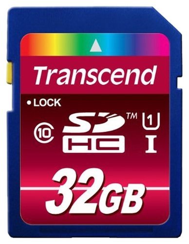 Карта памяти Transcend SDHC Ultimate 600X Class 10 UHS-I U1 (90/45MB/s) 32GB фото