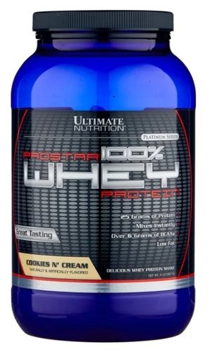 Протеин Ultimate Nutrition Prostar 100% Whey Protein (907 г) печенье с кремом фото