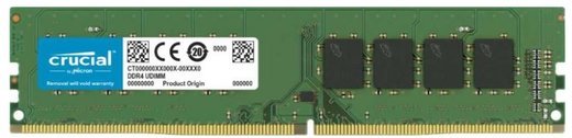 Память оперативная DDR4 8Gb 2666MHz Crucial CT8G4DFRA266 RTL PC4-21300 CL19 DIMM 288-pin 1.2В kit single rank фото