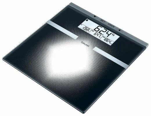 Весы напольные электронные Beurer BG21 макс.180кг черный фото