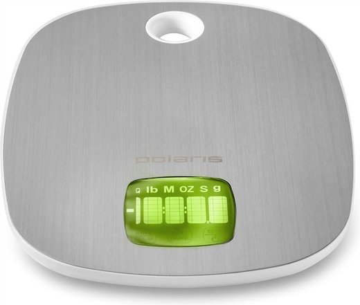 Весы кухонные электронные Polaris PKS 0539DMT макс.вес:5кг белый фото