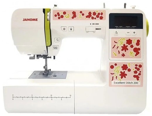 Швейная машина Janome Excellent Stitch 200 белый фото