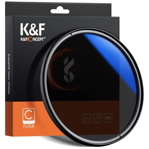 Поляризационный фильтр K&F Concept KF01.1439 Classic Series, Blue-Coated, HMC CPL Filter, 67mm фото