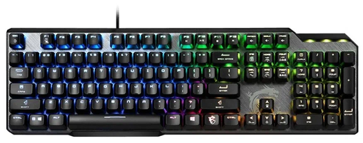 Механическая клавиатура MSI GK50 Elite RU, черный фото