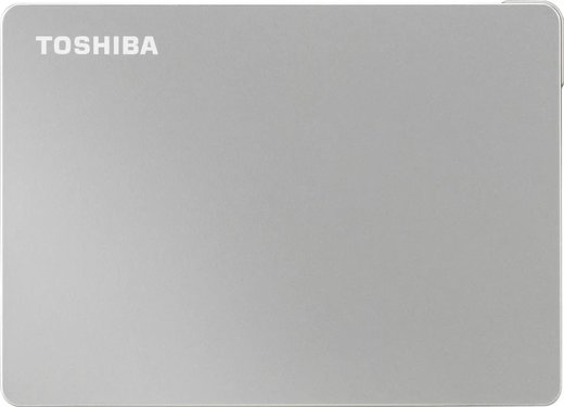 Внешний HDD Toshiba Canvio Flex 4Tb, серебристый (HDTX140ESCCA) фото