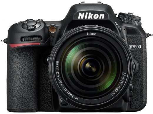 Зеркальный фотоаппарат Nikon D7500 Kit 18-140 VR фото