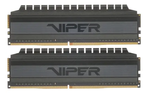 Память оперативная DDR4 16Gb (2x8Gb)Patriot Viper 4 Blackout 3600MHz (PVB416G360C8K) фото