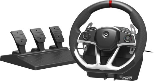 Руль Hori Force Feedback Racing Wheel DLX XboxOne/Xbox X, S (AB05-001E) фото