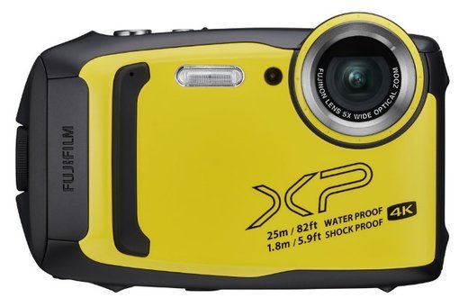 Цифровой фотоаппарат Fujifilm FinePix XP140 желтый фото