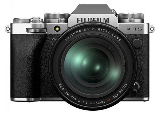Фотоаппарат Fujifilm X-T5 Kit XF 16-80mm f/4 серебро фото