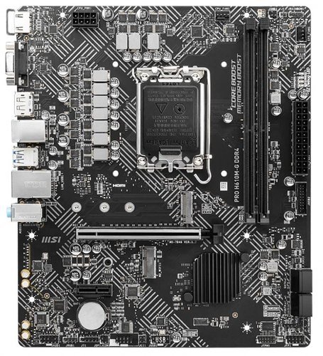 Материнская плата MSI Pro H610M-G DDR4 фото