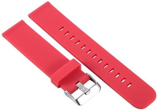 Ремешок Bakeey для часов Huawei Watch GT, нержавеющая сталь, красный, 22 мм фото