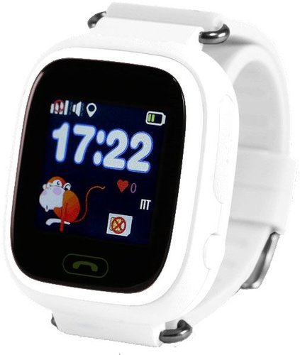 Детские умные часы Smart Baby Watch Q80, белые фото